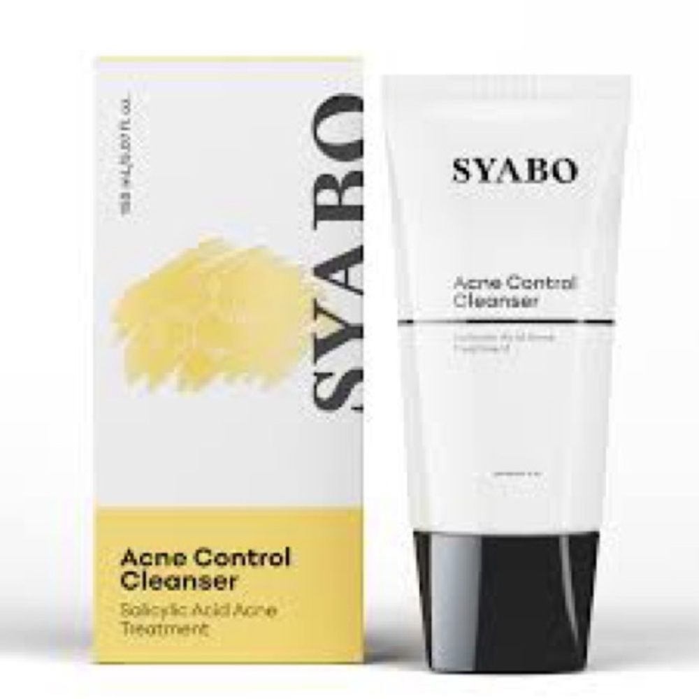 Acne Control Cleanser - White and Black